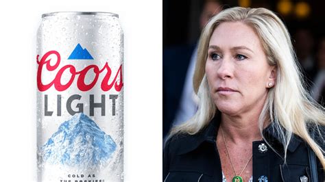 coors lite lgbtq|Marjorie Taylor Greene Protests Bud Light By…